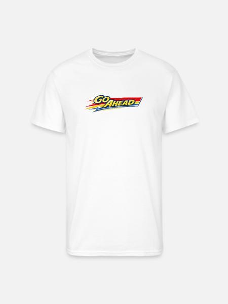 Go Ahead - Men's 50/50 T-Shirt - white