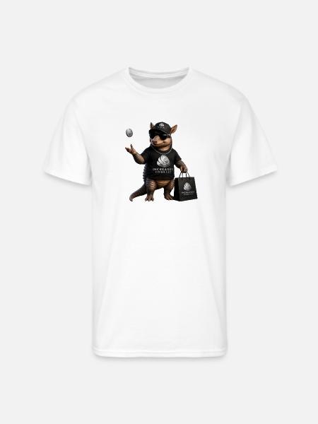 Coin armadillo LLC Tee - Men's 50/50 T-Shirt - white
