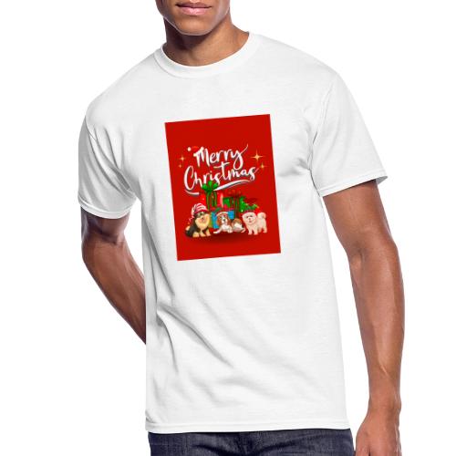 Merry Christmas - Men's 50/50 T-Shirt