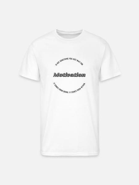 Motivation - Men's 50/50 T-Shirt - white