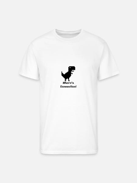 Dinosaures connection - Men's 50/50 T-Shirt - white
