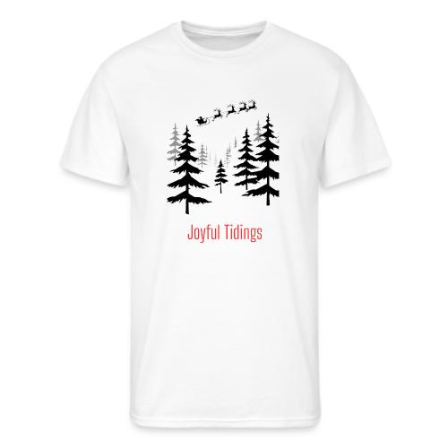 Joyful Tidings Christmas T-Shirt - Men's 50/50 T-Shirt