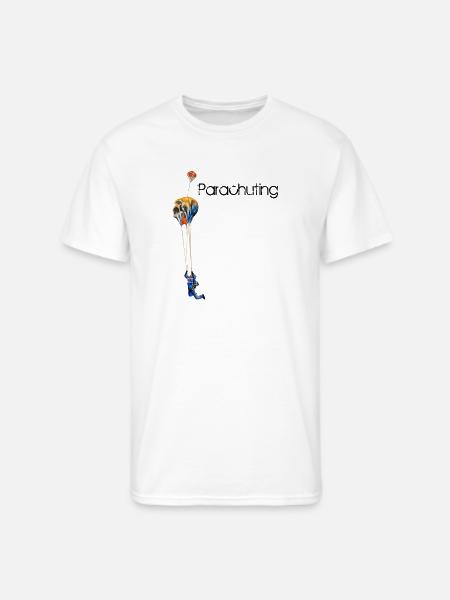 Parachuting - Men's 50/50 T-Shirt - white