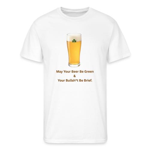 May Your Beer Be Green T-Shirt | Funny St. Patrick - Men's 50/50 T-Shirt