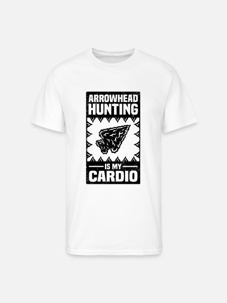 Collecting arrowheads - Men's 50/50 T-Shirt - white