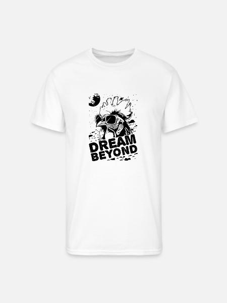 Noir Glyphs Nightscape - Men's 50/50 T-Shirt - white