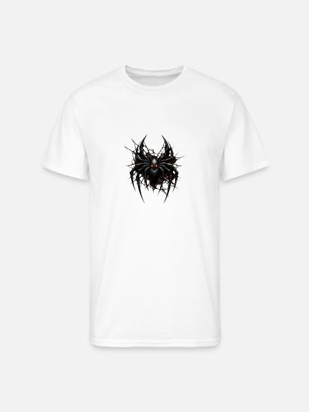 Inferno Spider Emblem - Men's 50/50 T-Shirt - white