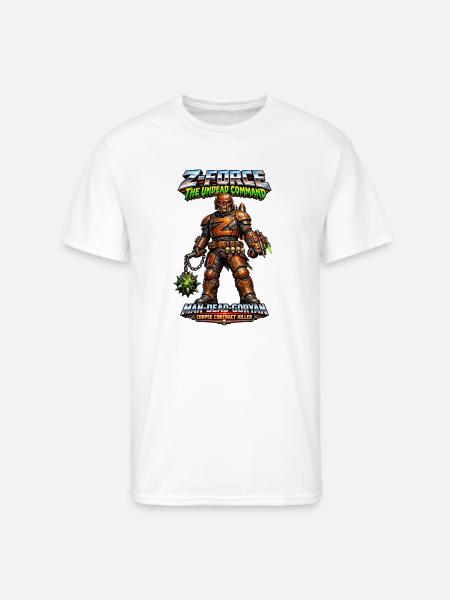 Z-FORCE: MAN-DEAD-GORYAN - Men's 50/50 T-Shirt - white