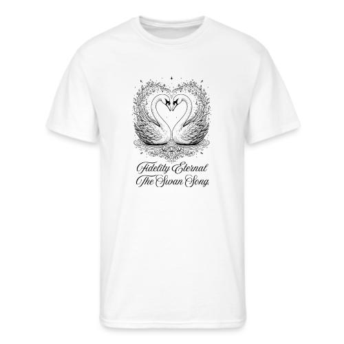Poetic Swan T-Shirt - Men's 50/50 T-Shirt
