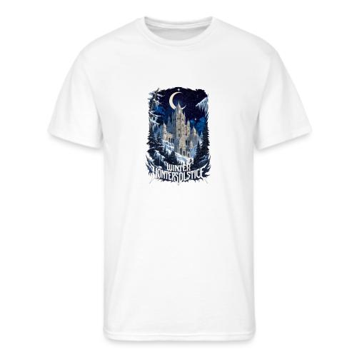 Celestial Winter Temple T-Shirt - Men's 50/50 T-Shirt