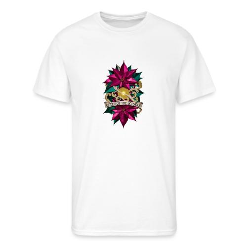 Queen of the Solstice Poinsettia T-Shirt - Men's 50/50 T-Shirt