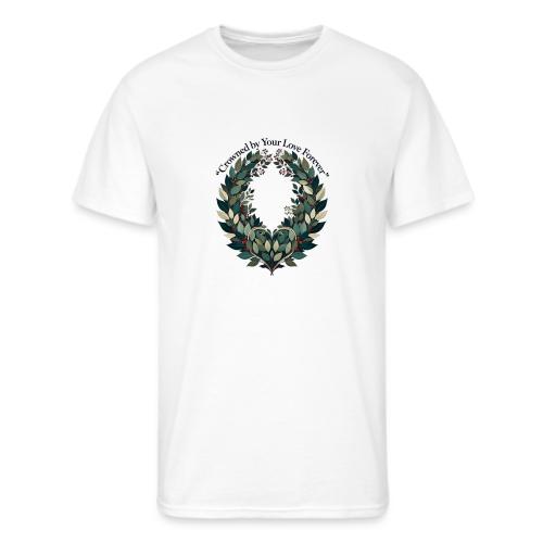 Crowned by Your Love Forever Laurel Wreath T-Shirt - Men's 50/50 T-Shirt
