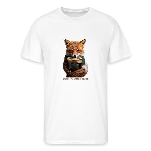 Sly Emerald Fox Toast T-Shirt - Men's 50/50 T-Shirt