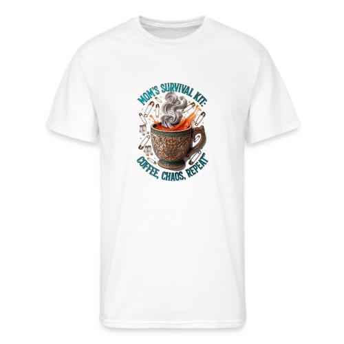 Mom's Survival Kit Tee | Coffee Chaos - Men's 50/50 T-Shirt