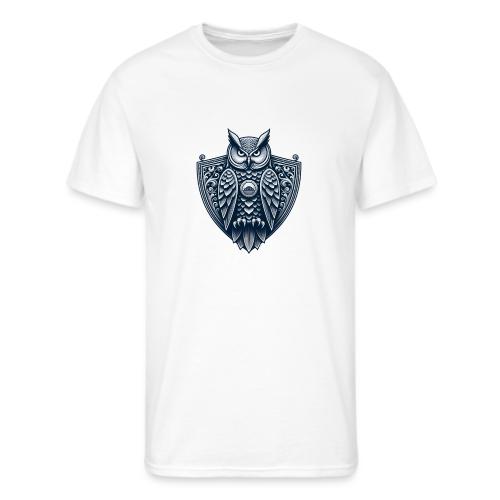 Night Watch Owl T Shirt, Sarcastic Dad Gift - Men's 50/50 T-Shirt