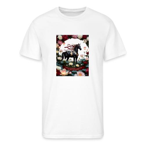 Year of the Horse Harmony T Shirt, Lunar New Year - Men's 50/50 T-Shirt