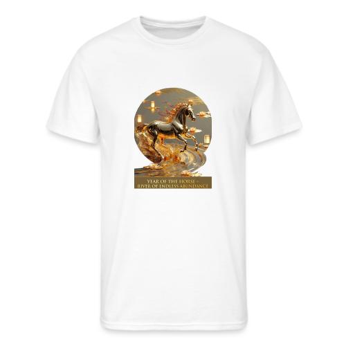 Year of the Horse Abundance T Shirt, Lunar NY Gift - Men's 50/50 T-Shirt