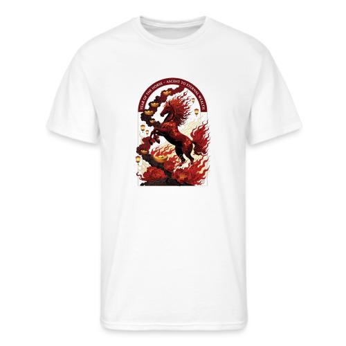 Year of the Horse Rise T Shirt,Lunar New Year Gift - Men's 50/50 T-Shirt