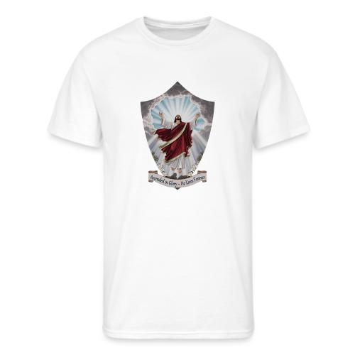 Easter Ascended in Glory T Shirt,Resurrection Gift - Men's 50/50 T-Shirt