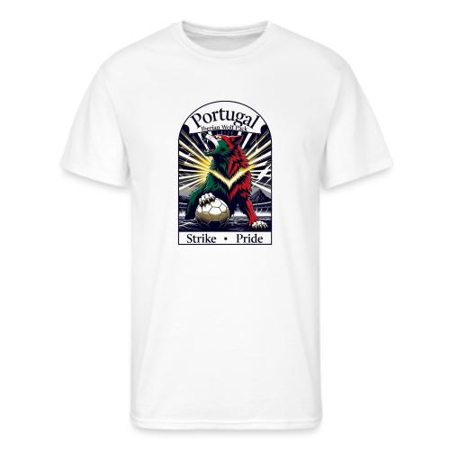 Portugal Iberian Wolf Soccer T Shirt, Pride Gift - Men's 50/50 T-Shirt