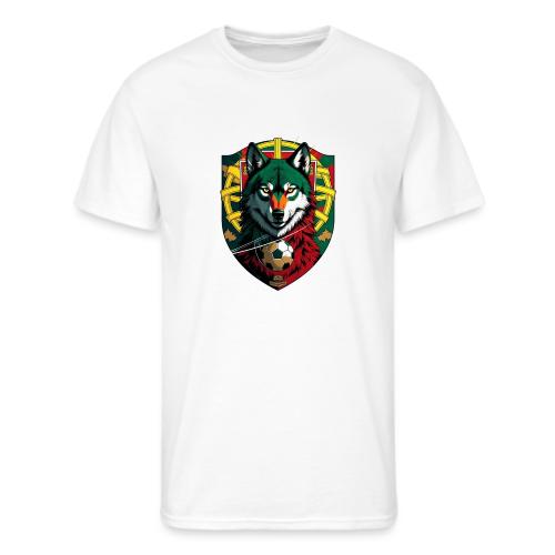 Portugal Iberian Wolf Soccer T Shirt,Football Gift - Men's 50/50 T-Shirt