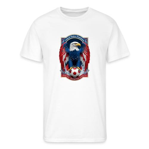 USA Eagle Emblem T Shirt, USA Soccer Pride Gift - Men's 50/50 T-Shirt