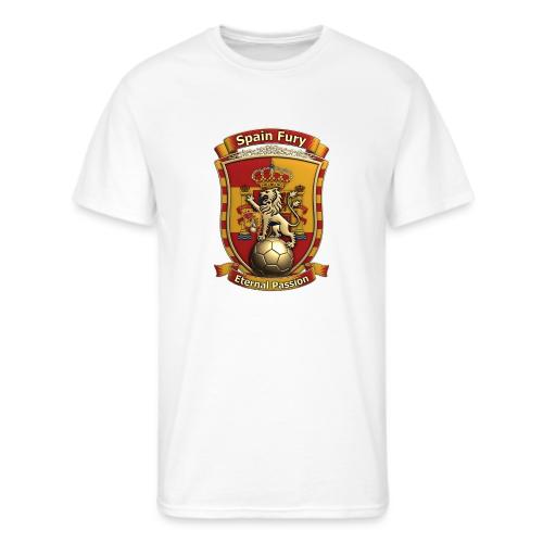 Spain Lion Fury T-Shirt, Spanish Crest Gift - Men's 50/50 T-Shirt
