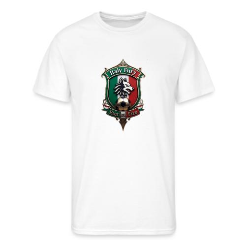 Italy heritage Wolf Fury Tee, Pride Badge Gift - Men's 50/50 T-Shirt