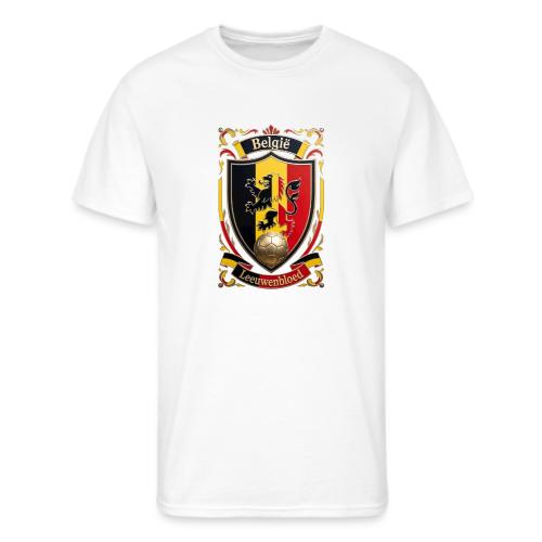 Belgium Lion Crest T-Shirt, Belgian Flag Gift - Men's 50/50 T-Shirt