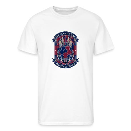 Barcelona Red Heritage T Shirt, Barsa fan Gift - Men's 50/50 T-Shirt