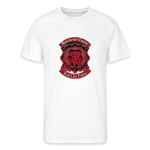 Red Manchester T Shirt, Red Soccer City Pride Gift - Men's 50/50 T-Shirt