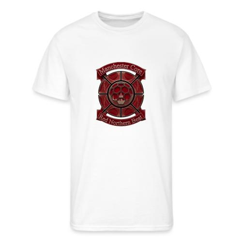 Manchester Is Red T Shirt, Soccer City Pride Gift - Men's 50/50 T-Shirt