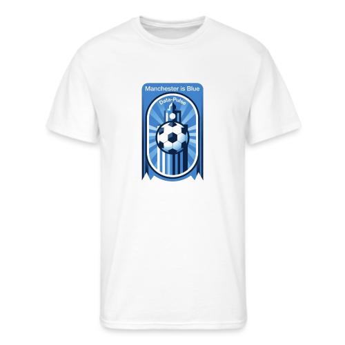 Manchester is Blue Soccer City T Shirt, Apparel - Men's 50/50 T-Shirt
