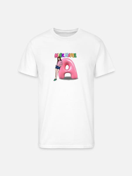 Nick Nama A - Men's 50/50 T-Shirt - white