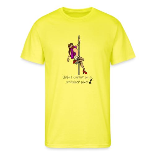 Jesus Christ on a Stripper Pole! - Men's 50/50 T-Shirt