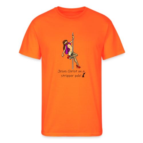 Jesus Christ on a Stripper Pole! - Men's 50/50 T-Shirt