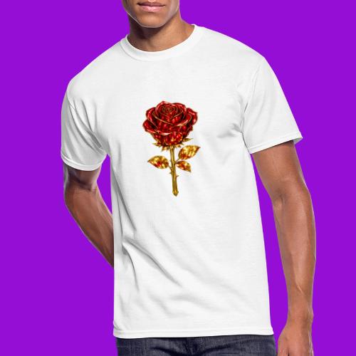 Golden Rose - Men's 50/50 T-Shirt