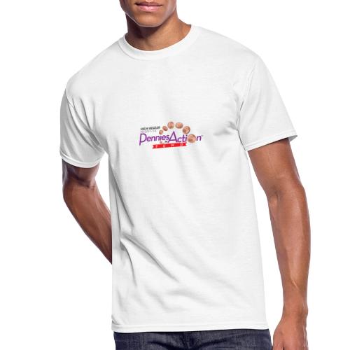 Pennies In Action Logo - Men's 50/50 T-Shirt