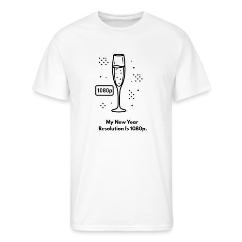 My New Year Resolution Is 1080p T-Shirt - Men's 50/50 T-Shirt