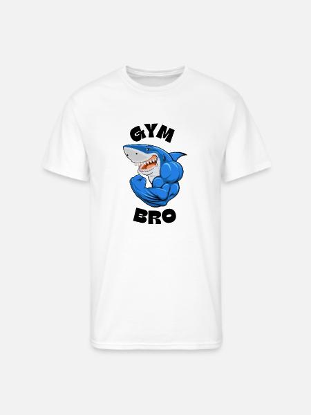 Gym bro - Men's 50/50 T-Shirt - white