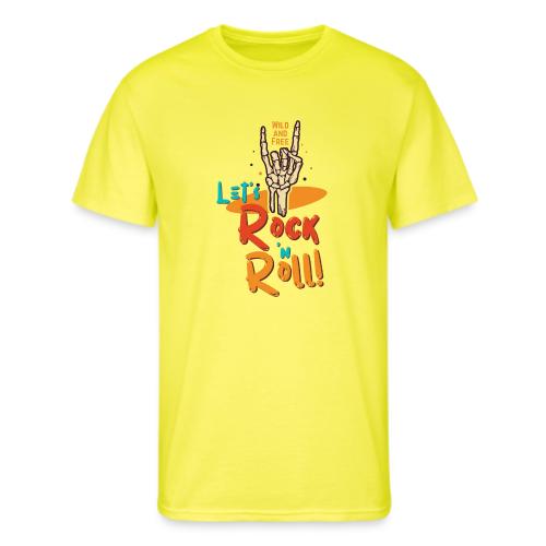 Let's Rock and Roll - Men's 50/50 T-Shirt