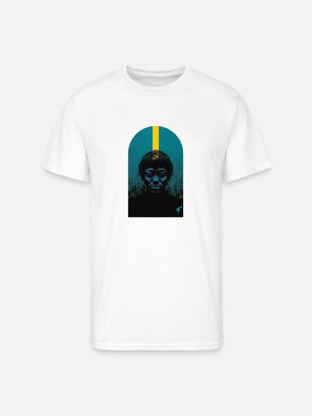 Silhouette Template - Men's 50/50 T-Shirt - white