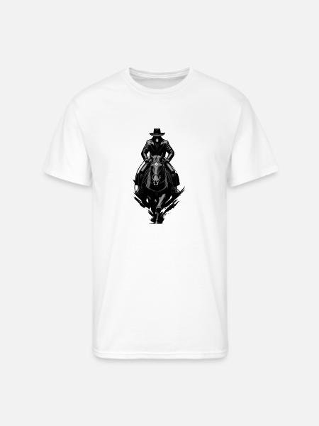 Horseman - Men's 50/50 T-Shirt - white