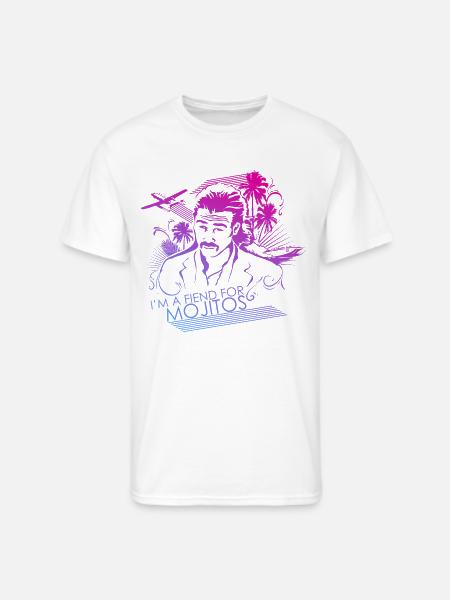 I'm a Fiend for Mojitos - Men's 50/50 T-Shirt - white