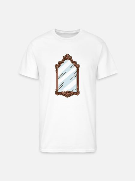 mirror - Men's 50/50 T-Shirt - white