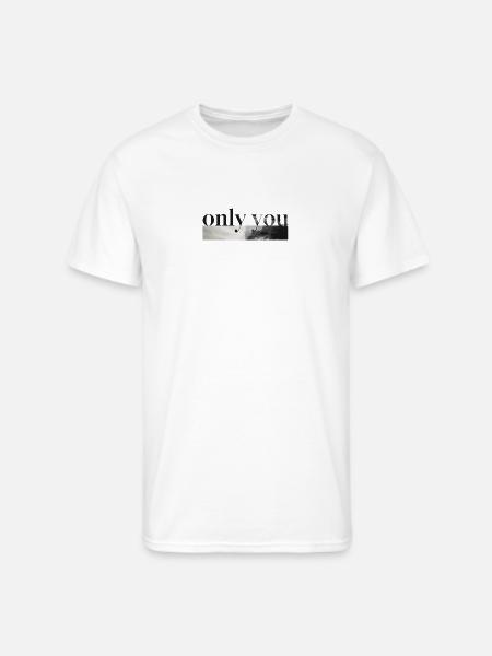 Only You Mono Landscape - Men's 50/50 T-Shirt - white