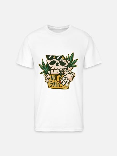 Up in Smoke - Men's 50/50 T-Shirt - white