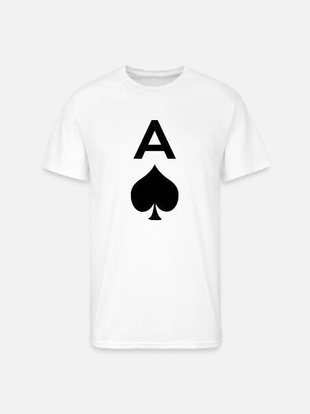 Ace Of Spades - Men's 50/50 T-Shirt - white