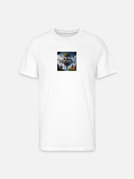 Floating Island Growth Illustration - Men's 50/50 T-Shirt - white