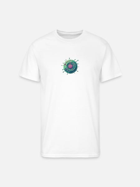 Cells - Men's 50/50 T-Shirt - white